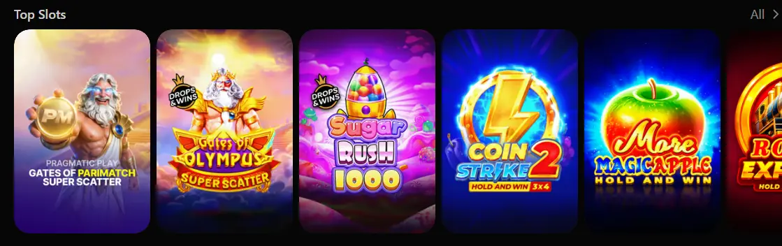 Parimatch games 1